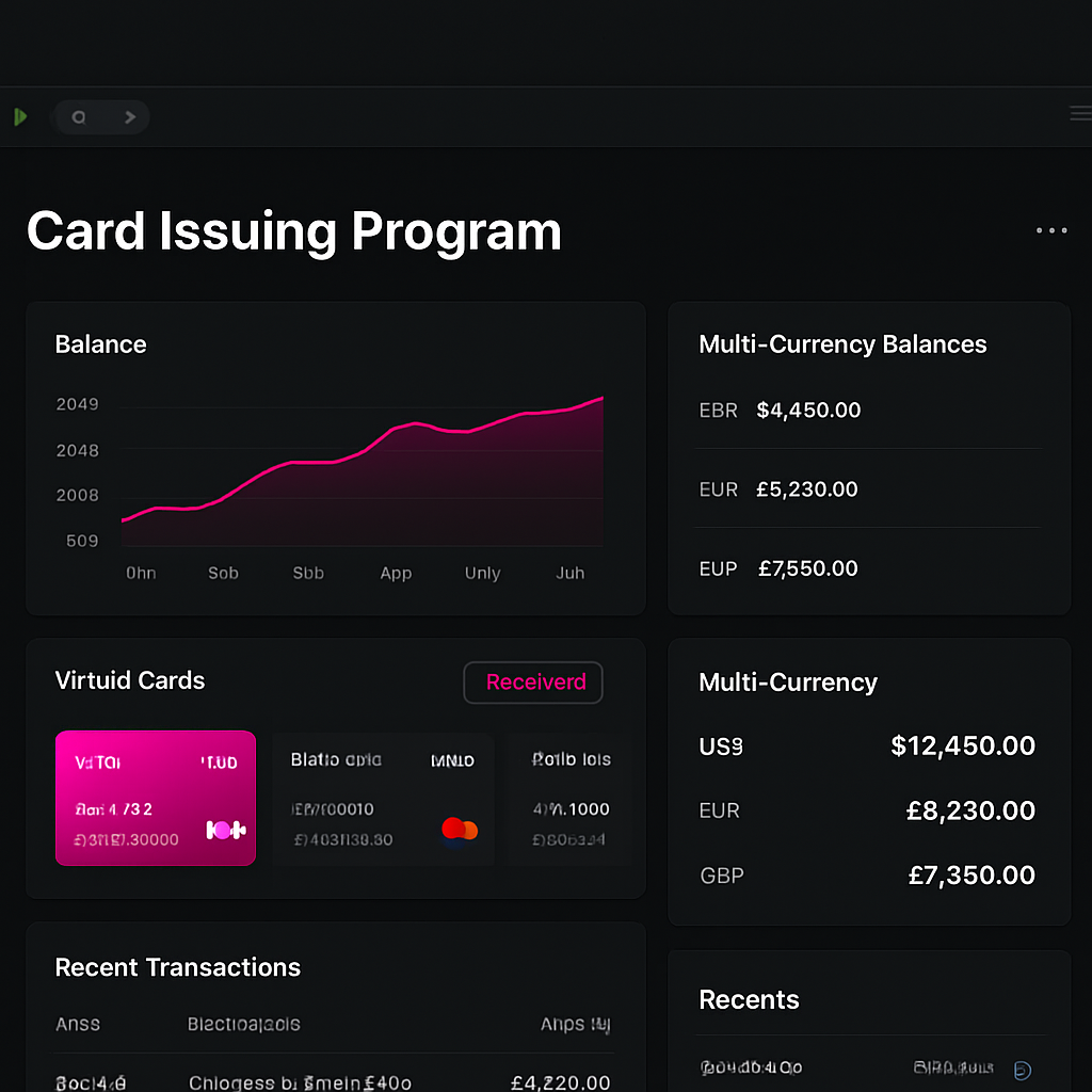 Payca platform interface