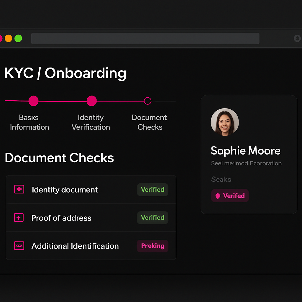 Payca platform interface