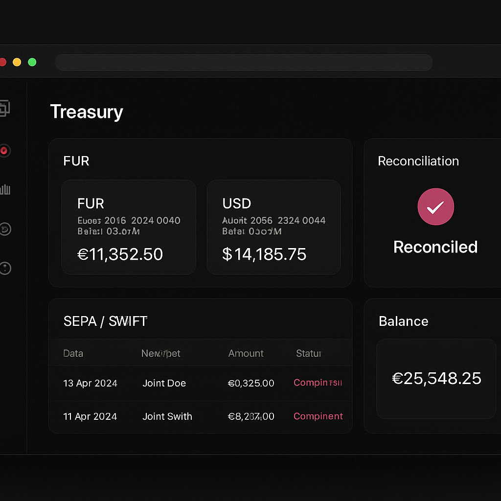 Payca platform interface
